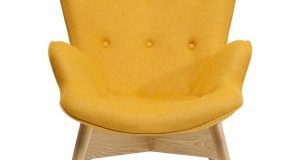 ikea yellow chair fauteuil retro angels wings jaune