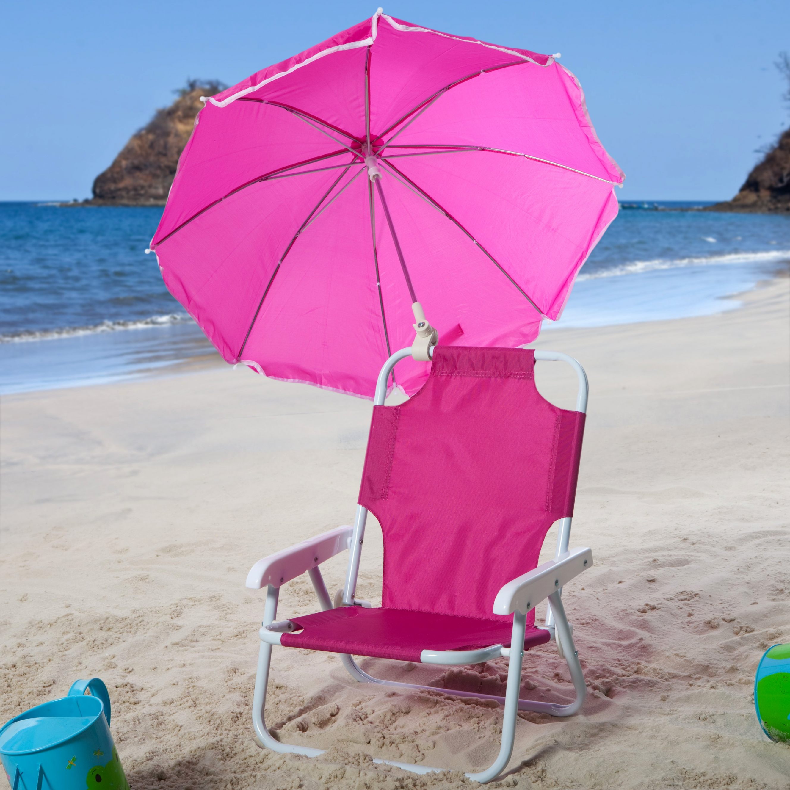 kids beach chair with umbrella