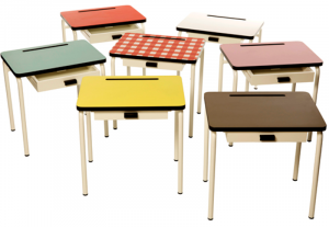 kids desk and chair retro school desks and chairs for kids