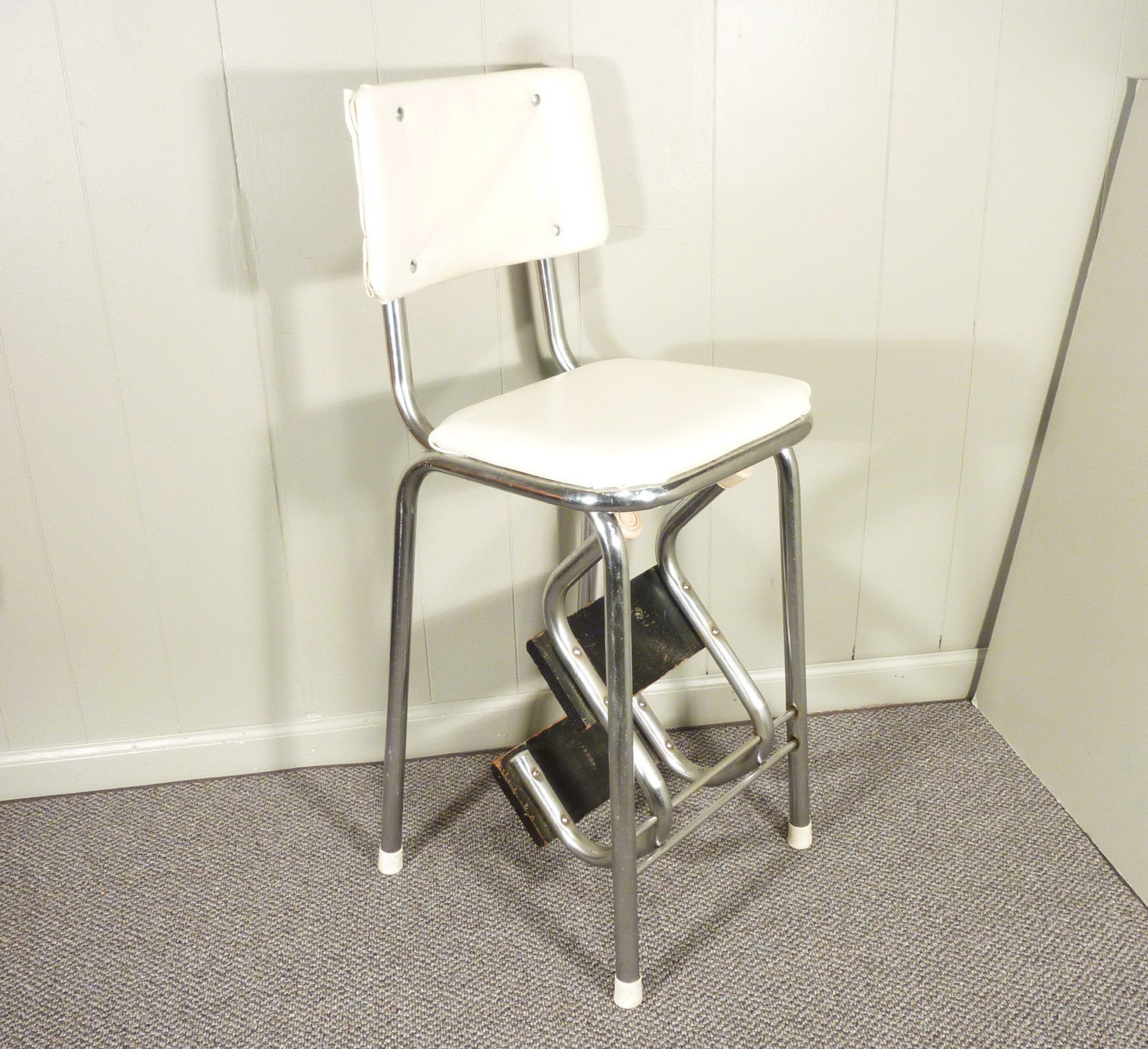 kitchen step stool chair