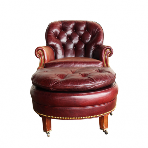 leather chair with ottoman leather club chair with ottoman