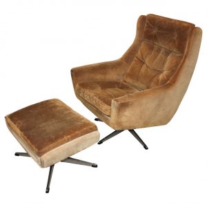 lounge chair with ottoman l