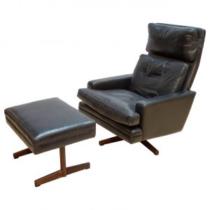 lounge chair with ottoman l