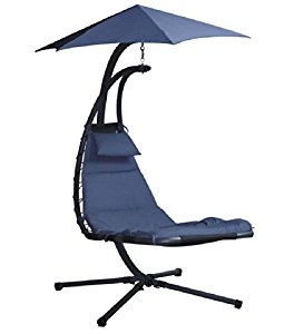 lounge chair with umbrella