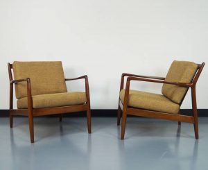 mid century lounge chair mid century lounge chairs by folke ohlsson danish modern noho l