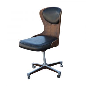 mid century modern desk chair acfrosewoodchairdesigninsofamerica