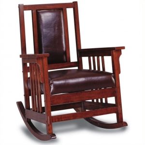 mission style chair l