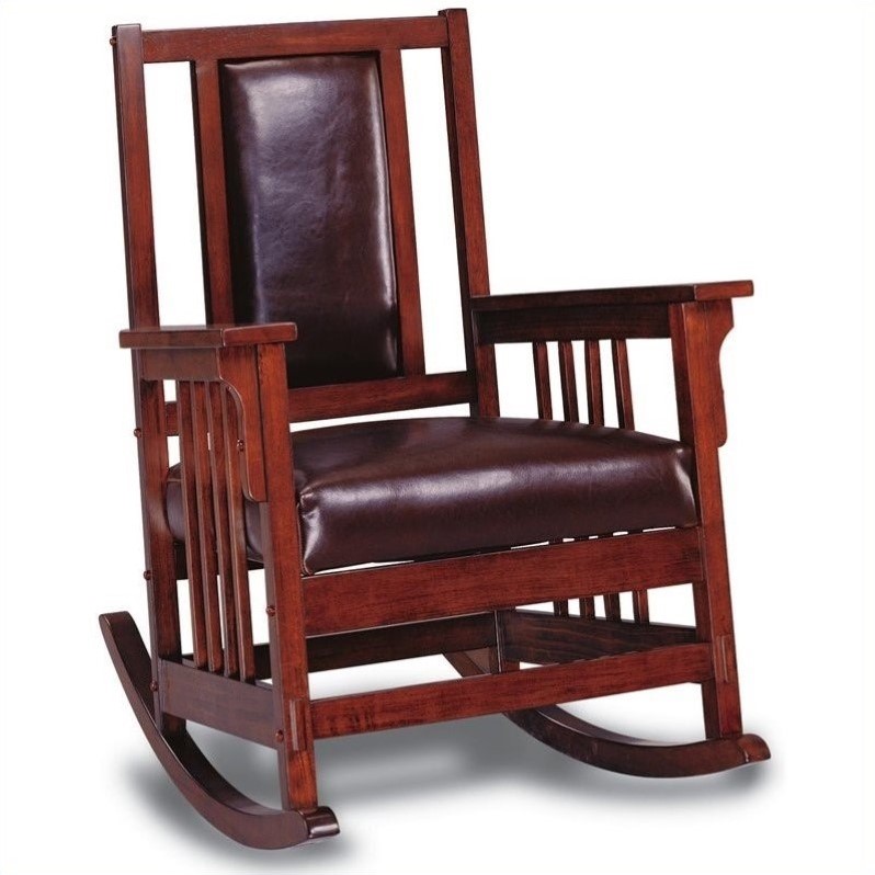 mission style chair