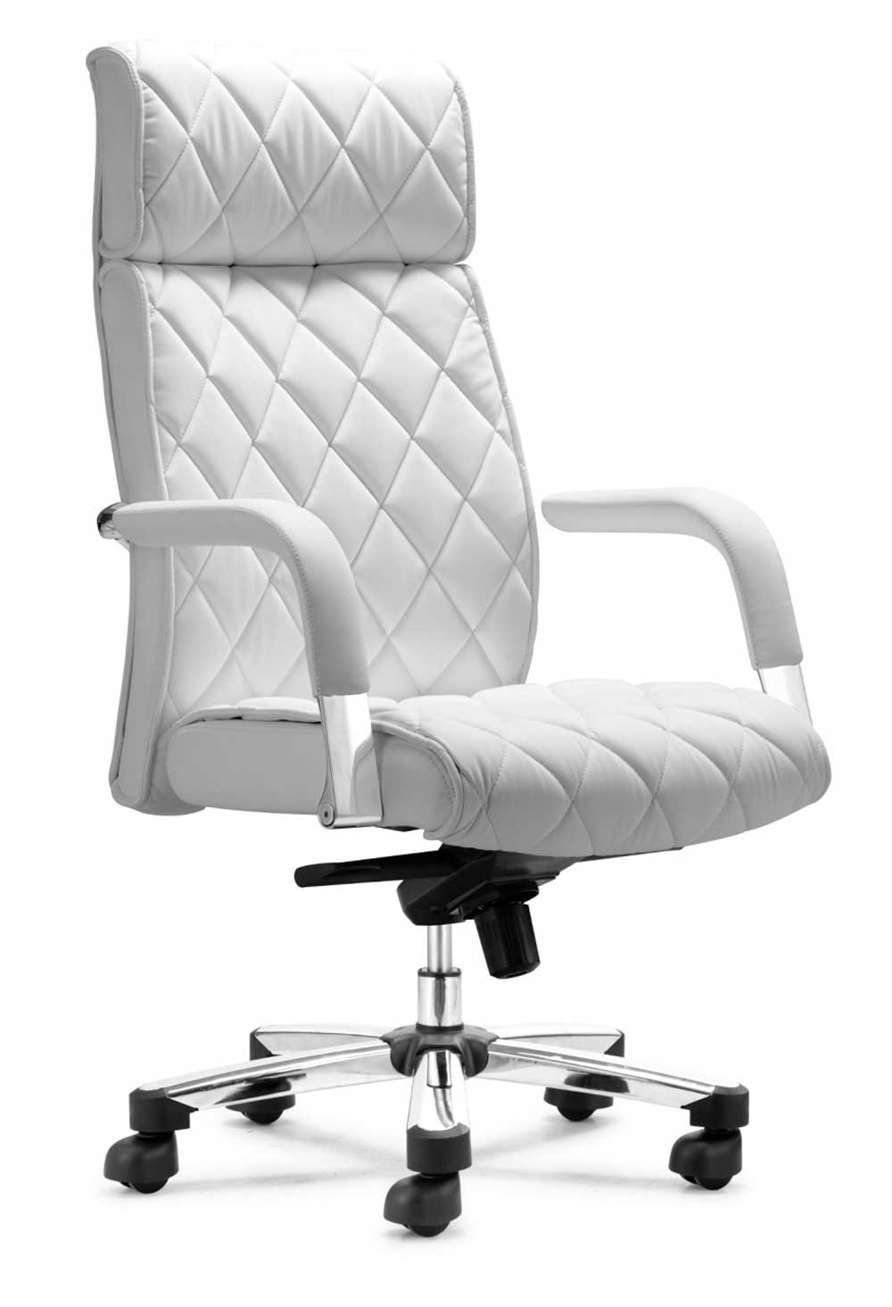 modern white office chair