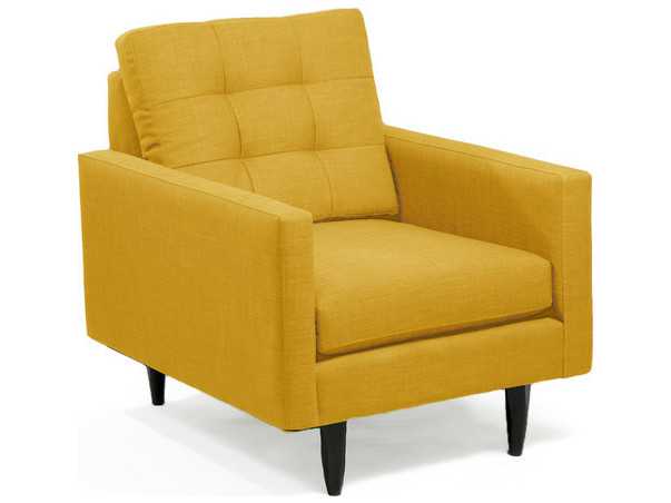 mustard accent chair