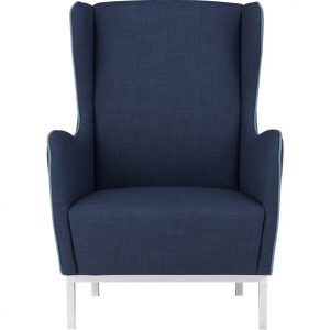 navy wingback chair study wingback chair