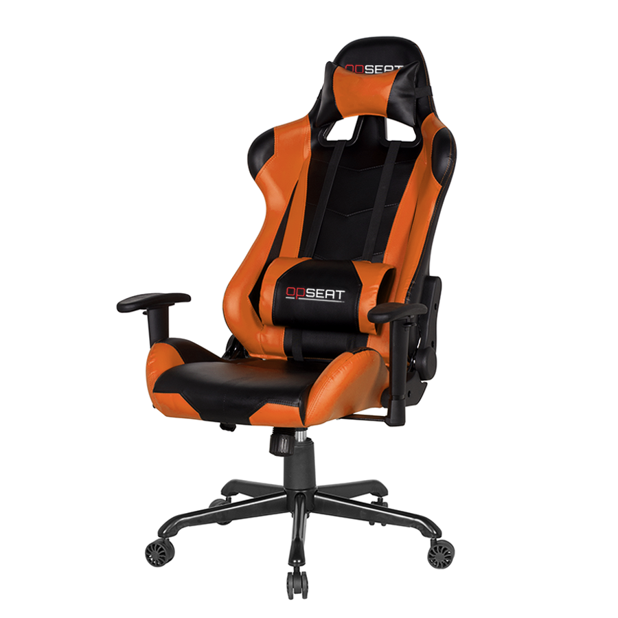 orange gaming chair
