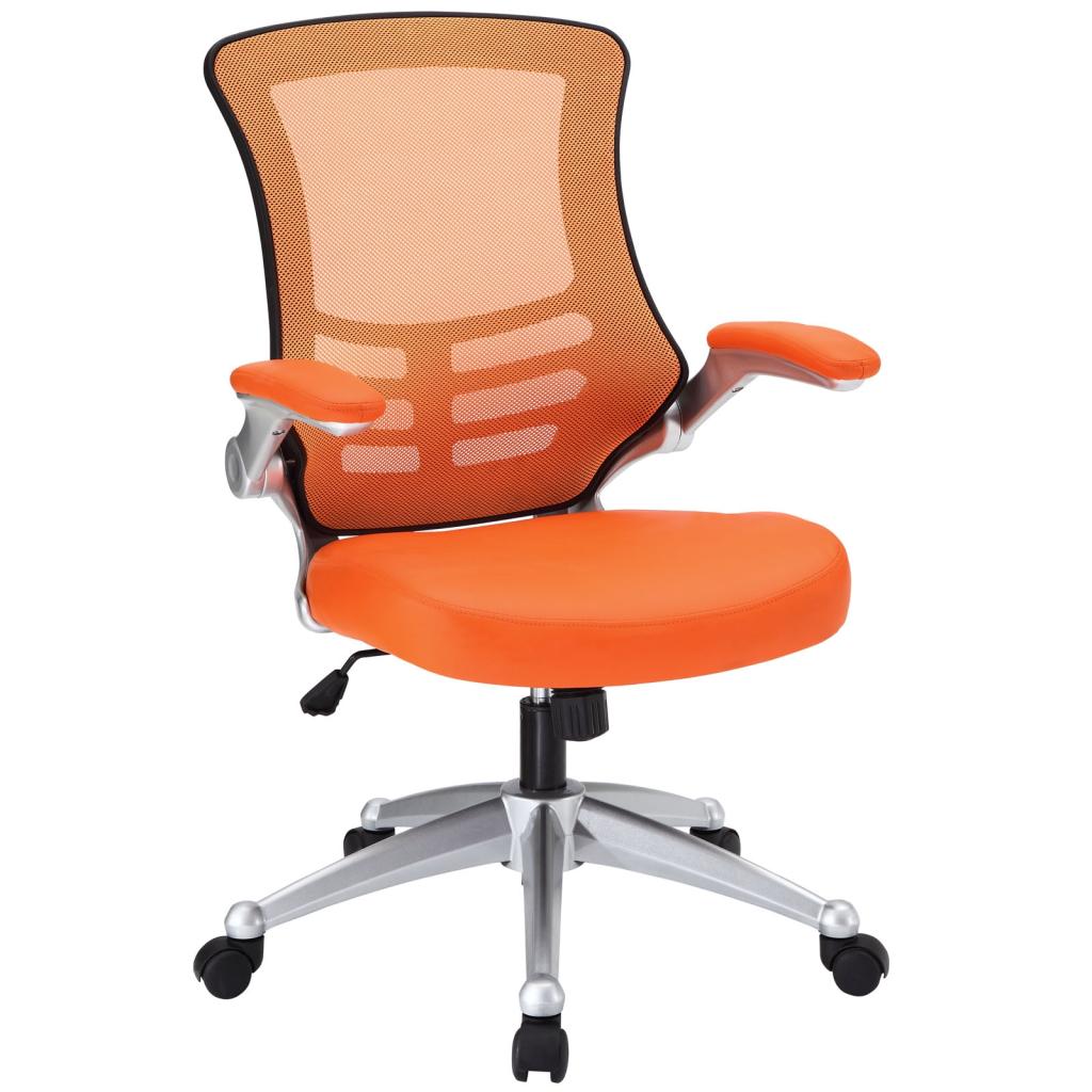 orange office chair