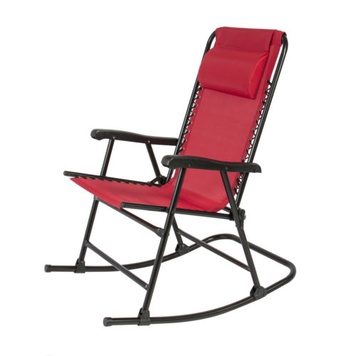 outdoor folding rocking chair
