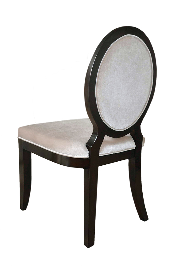 oval back dining chair