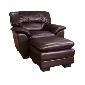 oversized chair and ottoman somette oversized chocolate leather chair and ottoman set bb ad d af afdda