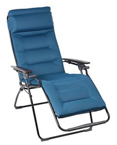 padded zero gravity chair lafuma futura air comfort zero gravity recliner black frame coral blue air comfort fabric