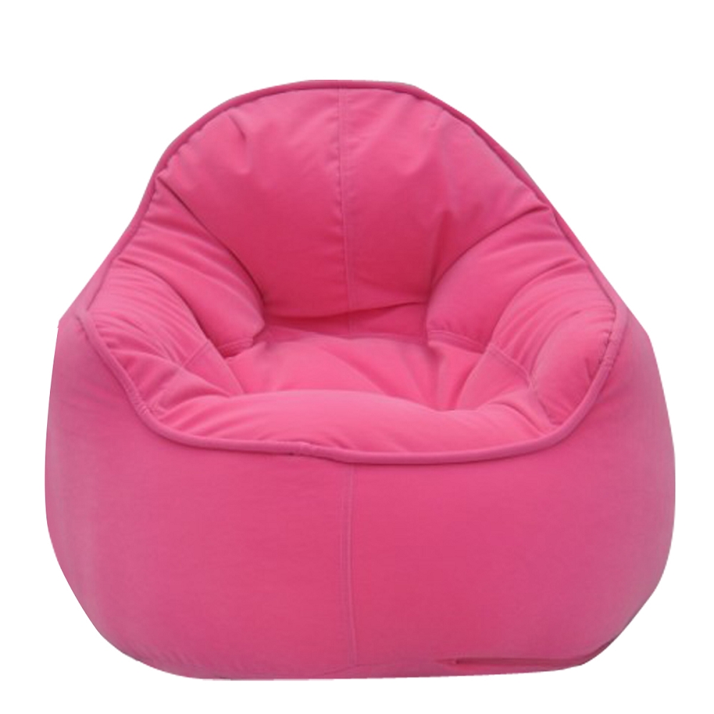 pink bean bag chair