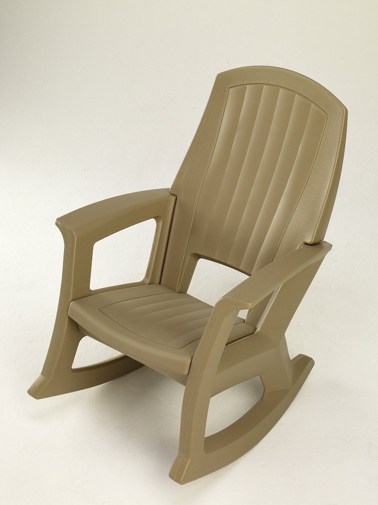 plastic rocking chair