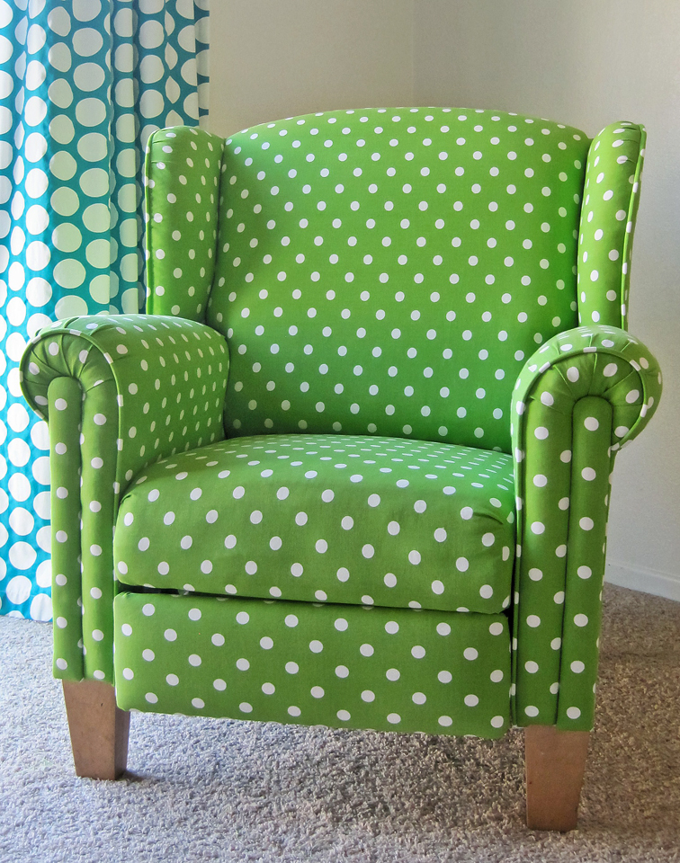 polka dot chair
