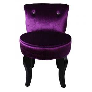 purple accent chair hb