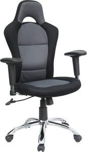 race car chair flash furniture race car inspired bucket seat office chair in grey black mesh office seating