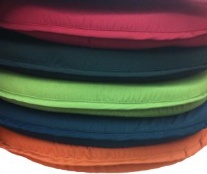 round chair cushions assorted basic plain seat pads round
