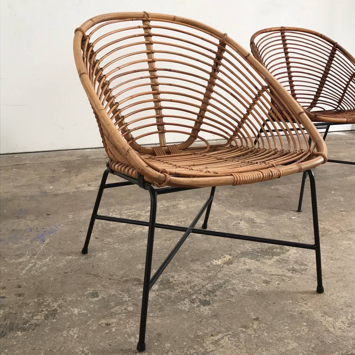 round wicker chair decorative antique modern