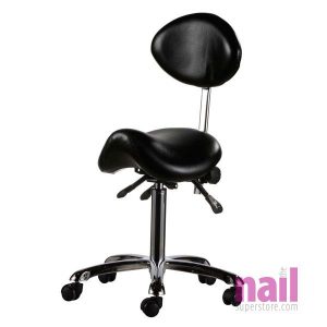 saddle ergonomic chair tech chair black