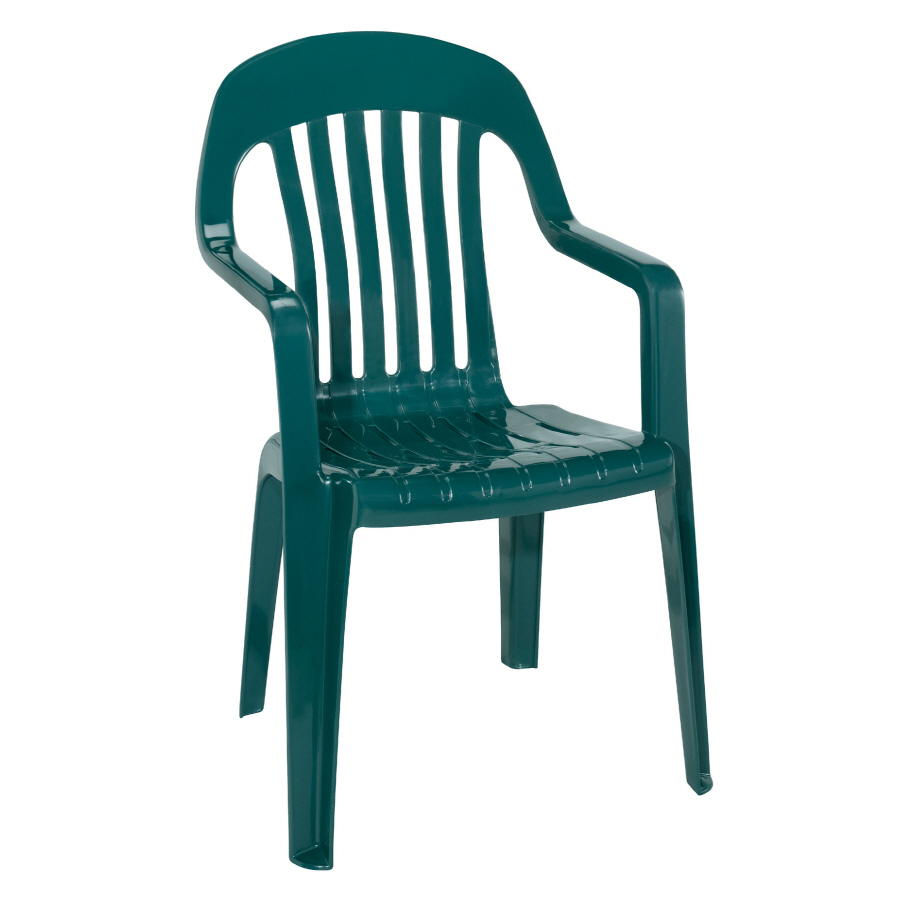 stackable plastic patio chair