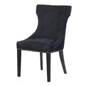 studded dining chair lewis studded black dining chair p