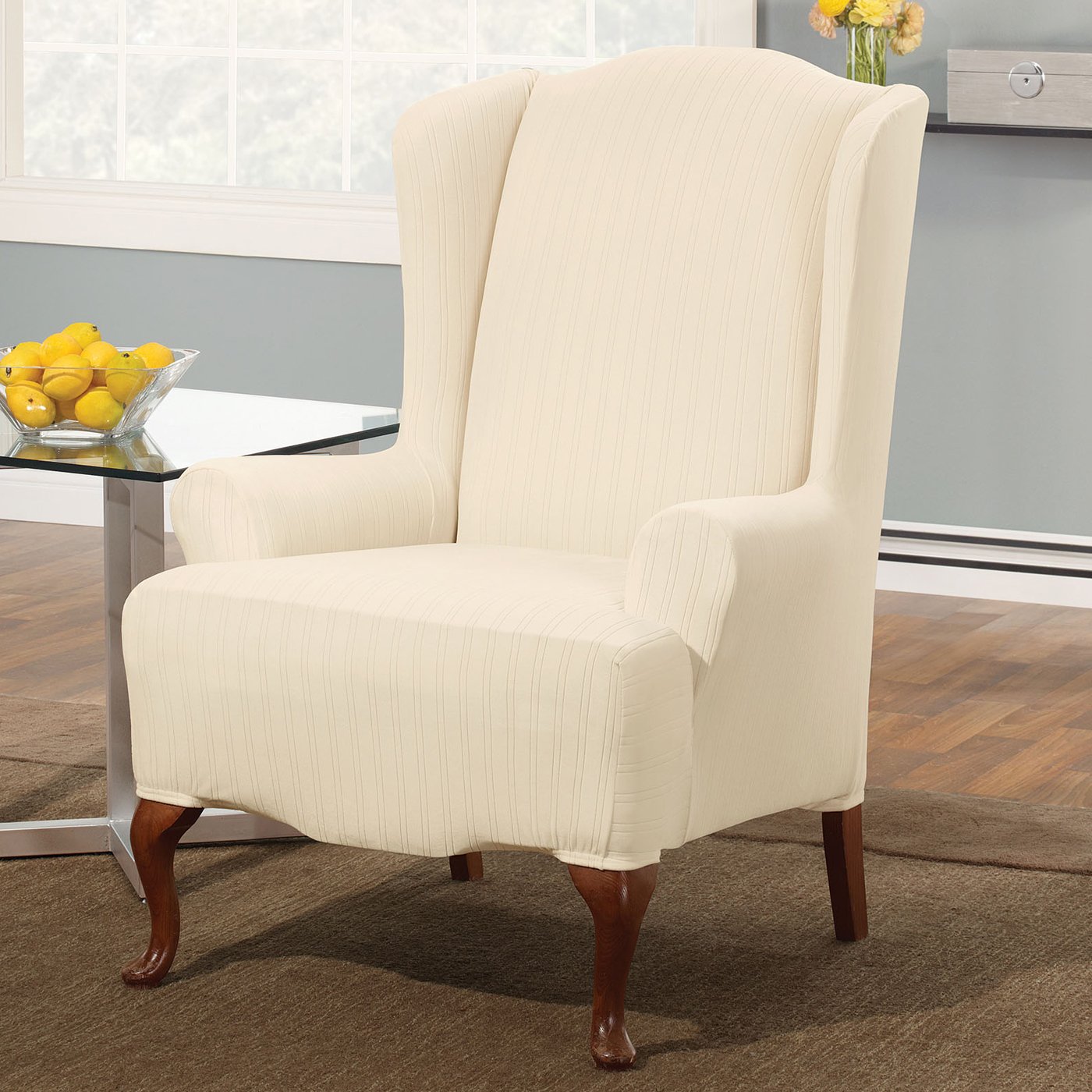 sure fit wing chair covers