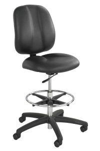 tall desk chair safco apprentice black contoured tall vinyl office chairs
