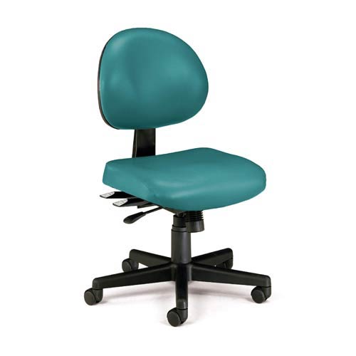 teal desk chair