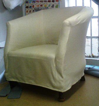 tub chair slipcover