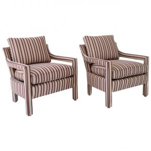 upholstered club chair l