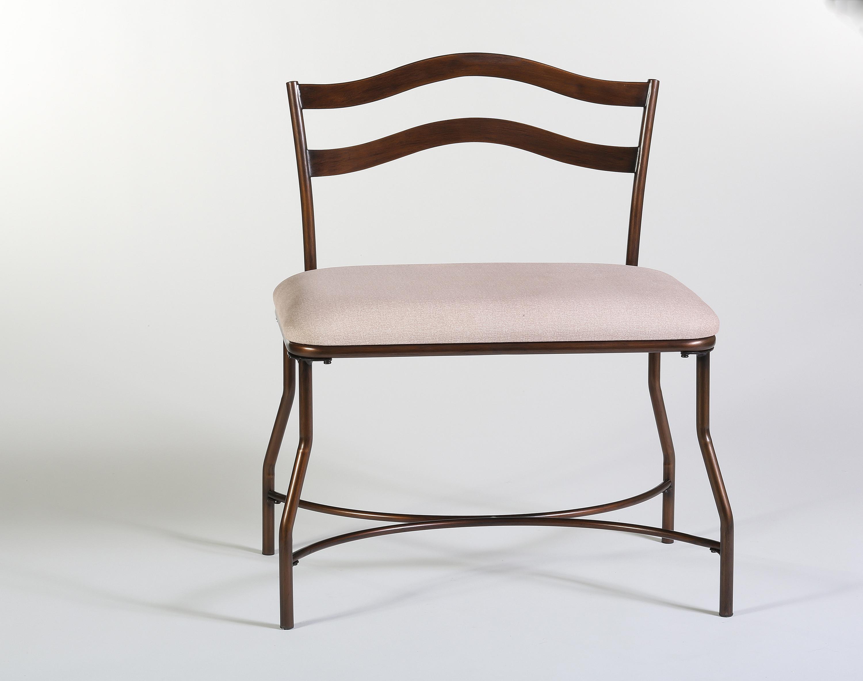 vanity chair with back