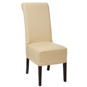 white dining chair covers dining room table and chairs