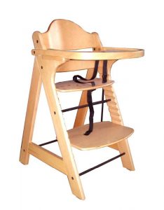 wood high chair for babies eco friendly folding wooden baby high chair