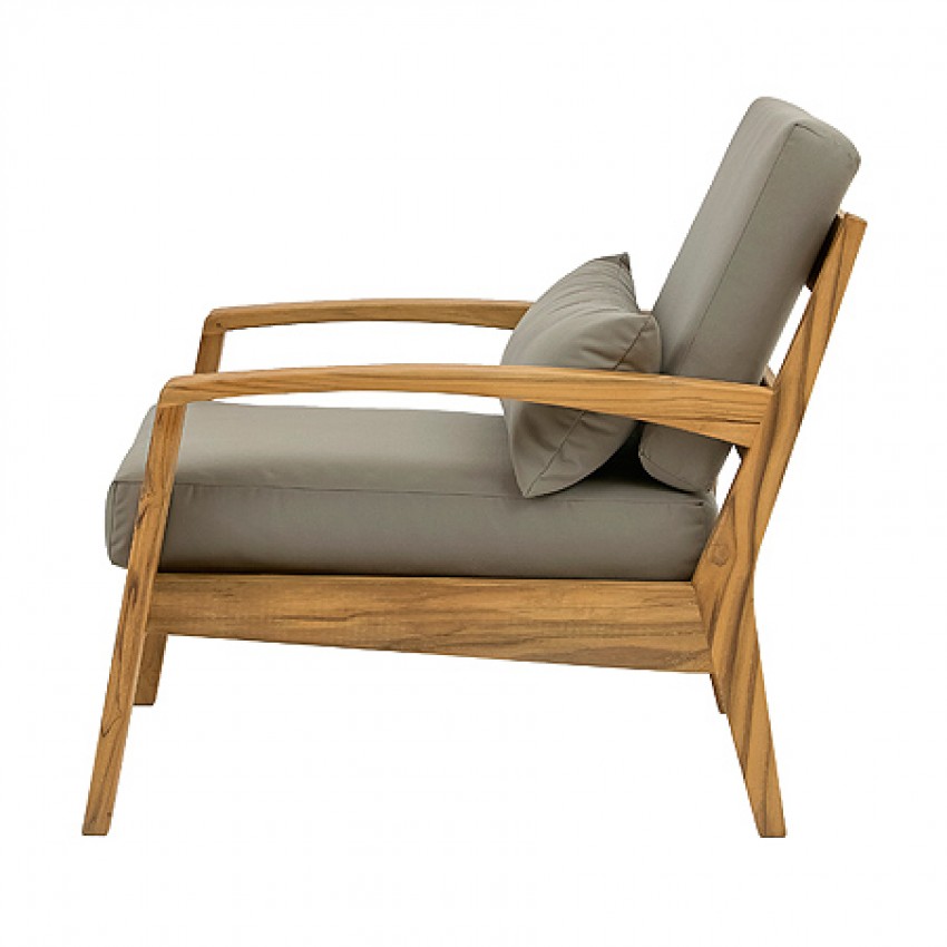 wood lounge chair
