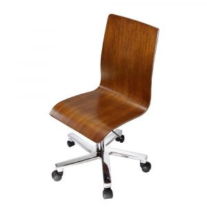 wooden desk chair armless ergonomic wooden office chair