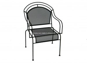 wrought iron chair outdoor wrought iron mesh chair c